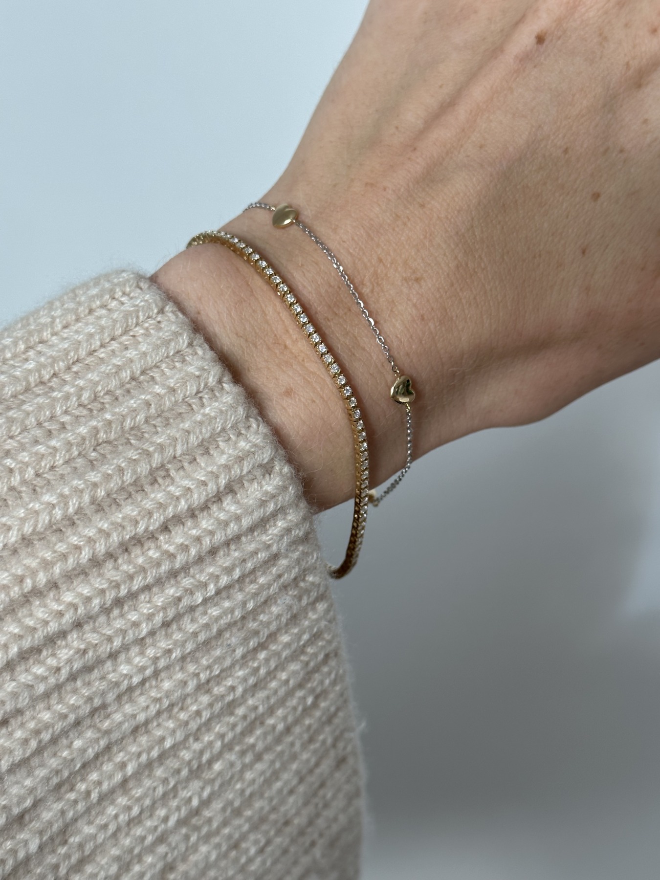 Nina Kastens Bicolor Heart Bracelet Verkauf