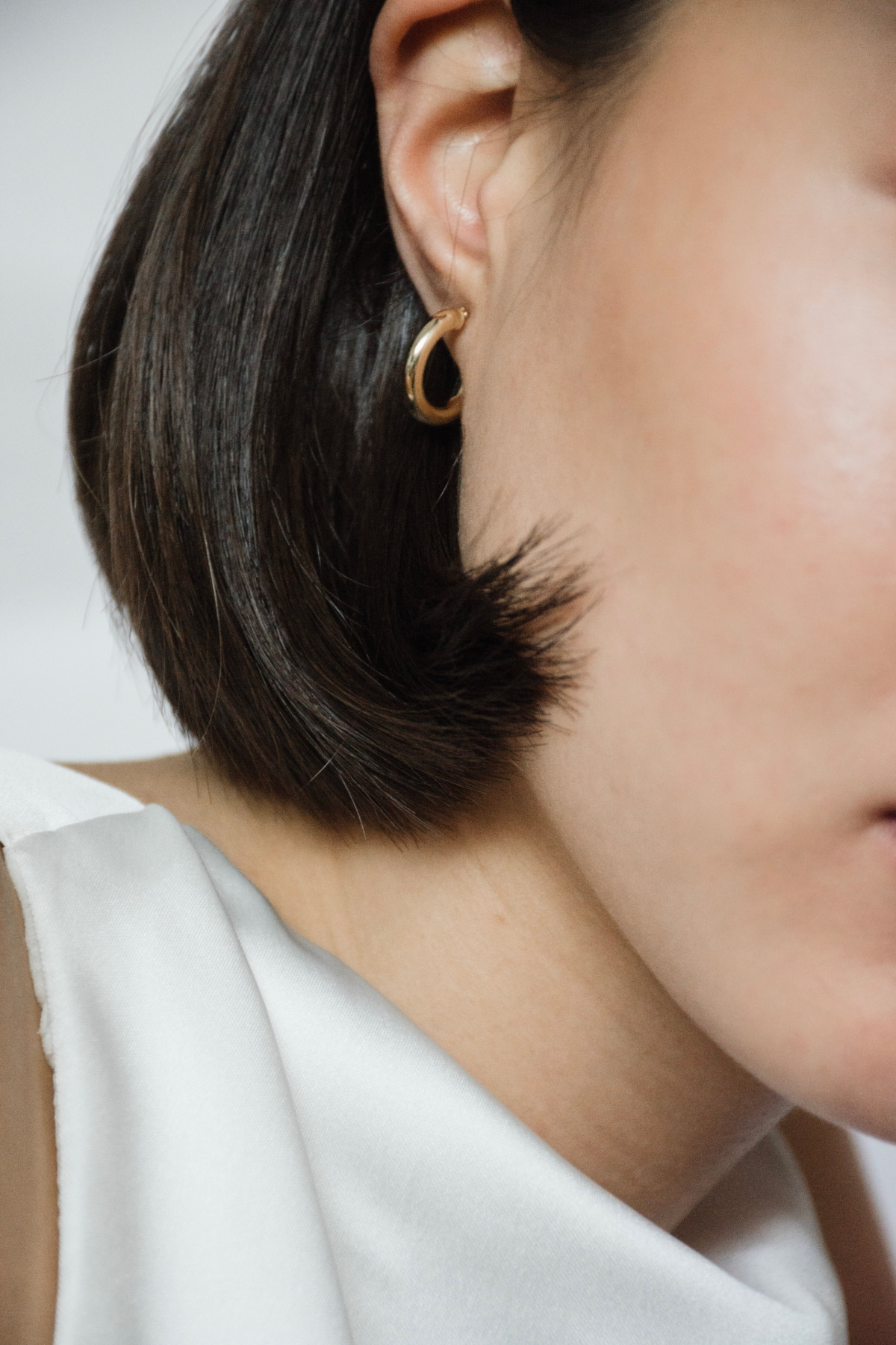 Nina Kastens Essential Gold Hoops Small Hotsell