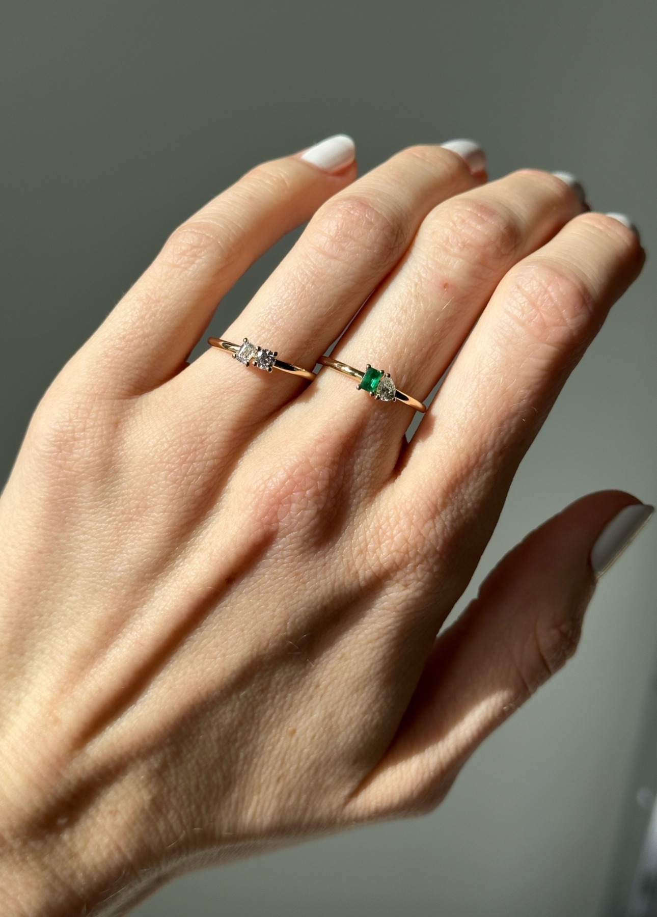 Nina Kastens Diamond 2-Stone-Ring Vatertagsangebot