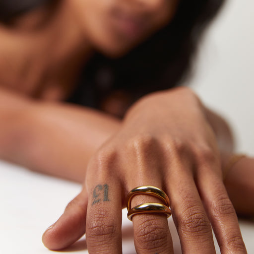 Paul Hewitt Waves Ring Gold Top Angebot