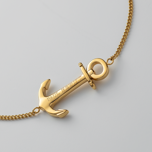 Paul Hewitt The Anchor Armkette Gold Nur noch ein Tag übrig