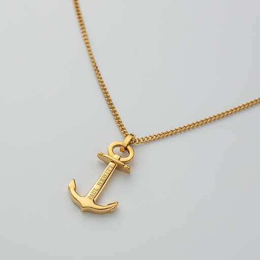 Paul Hewitt The Anchor Halskette Gold 50% Rabatt mit kostenlosem Versand
