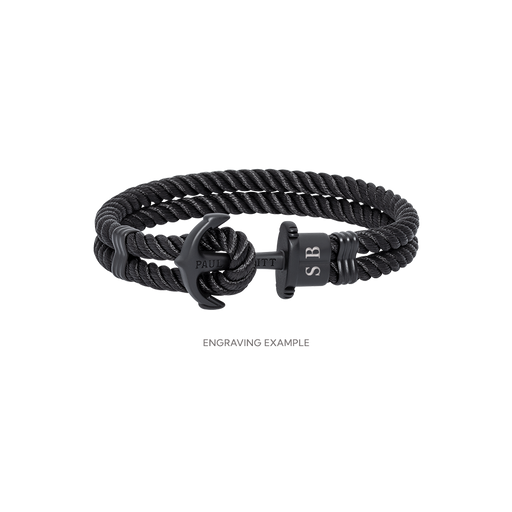 Paul Hewitt PHREP Armband Schwarz Im Verkauf