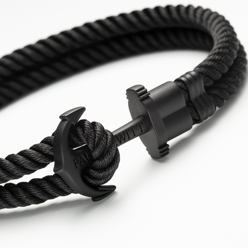 Paul Hewitt PHREP Armband Schwarz Im Verkauf