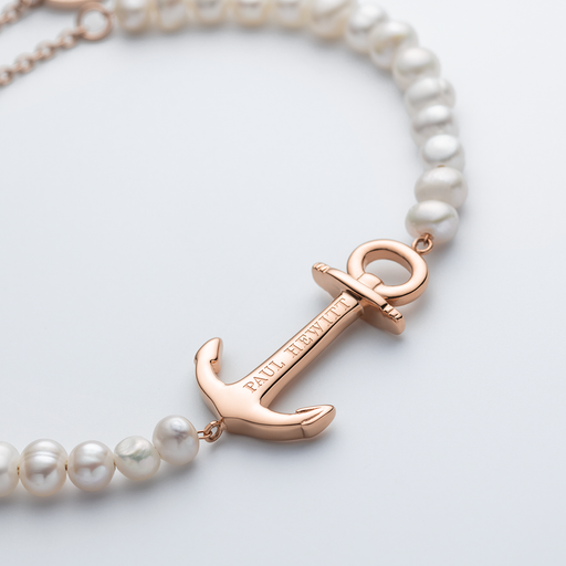 Paul Hewitt The Anchor Beads Armkette Roségold Pearl Verkauf