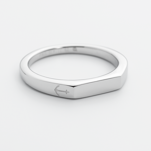 Paul Hewitt Men's Slim Signet Ring Silber Weihnachtsangebot
