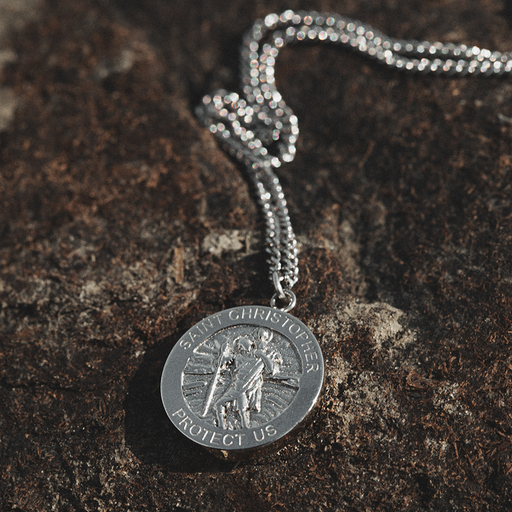 Paul Hewitt Men's St. Christopher Halskette Silber Online Outlet