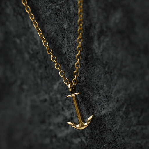 Paul Hewitt Men's Anchor Halskette Gold Bestseller