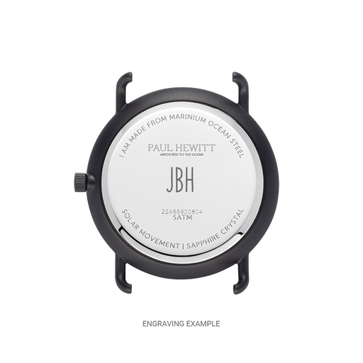 Paul Hewitt Sailor 39 mm Uhr Schwarz Weiß Saisonale Angebote