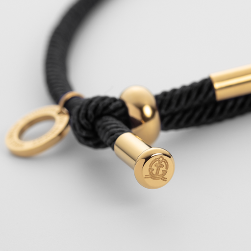 Paul Hewitt Vitamin Sea Armband Gold Schwarz zollfrei