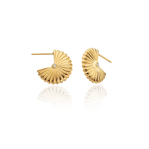Paul Hewitt Scallop Ohrstecker Gold Osterangebot