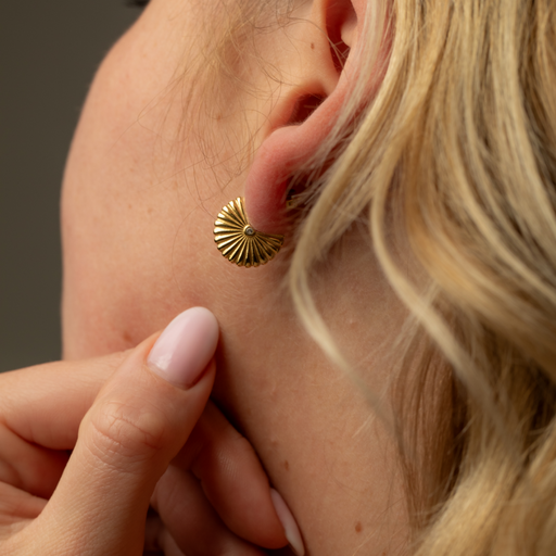 Paul Hewitt Scallop Ohrstecker Gold Osterangebot