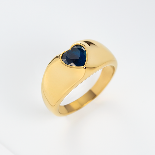 Paul Hewitt Bold Heart Ring Gold Vatertagsangebot
