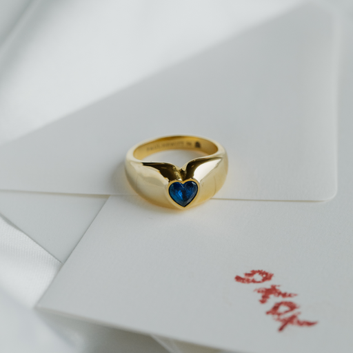 Paul Hewitt Bold Heart Ring Gold Vatertagsangebot