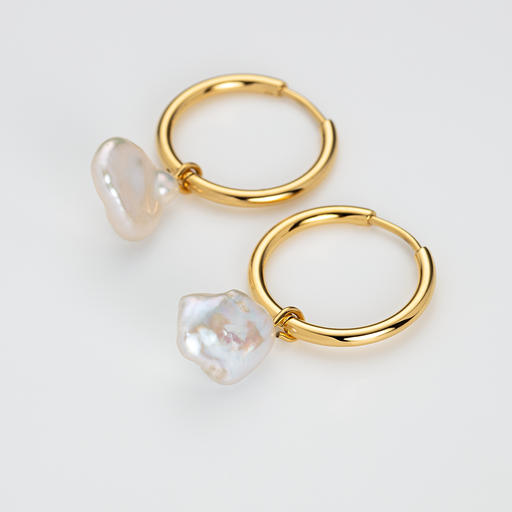 Paul Hewitt Treasures of the Sea Pearl Ohrring Gold Online Outlet