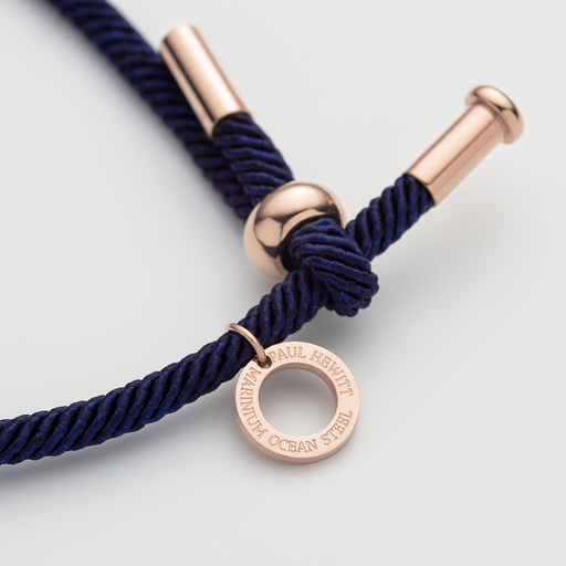 Paul Hewitt Vitamin Sea Armband Roségold Marinebelau Letzte 2 Tage