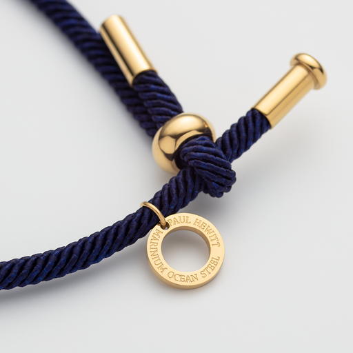 Paul Hewitt Vitamin Sea Armband Gold Marinebelau Hotsell