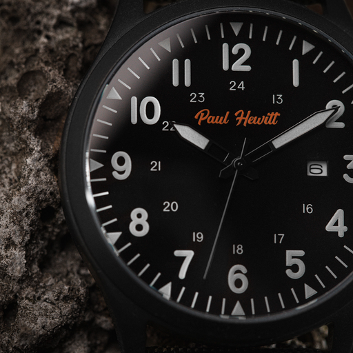 Paul Hewitt Captain's Field Watch Midnight black Neuheiten