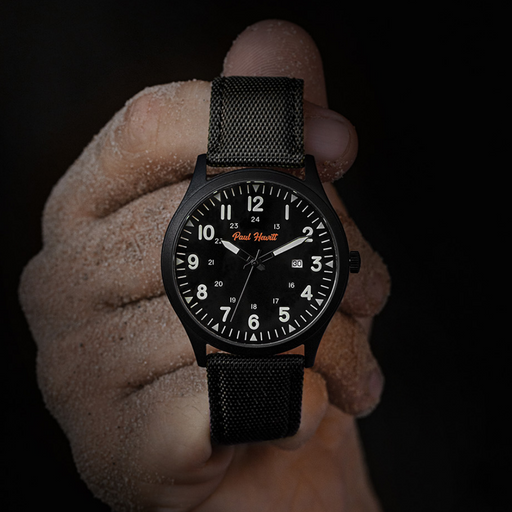 Paul Hewitt Captain's Field Watch Midnight black Neuheiten