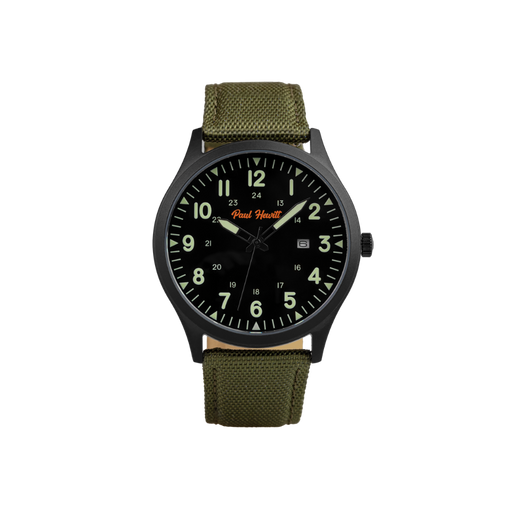 Paul Hewitt Captain's Field Watch NATO olive