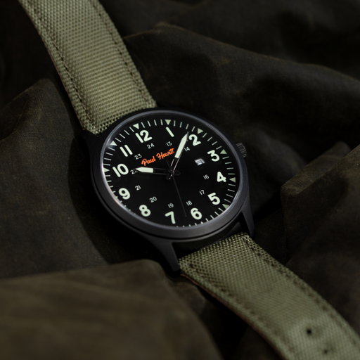 Paul Hewitt Captain's Field Watch NATO olive Bestseller