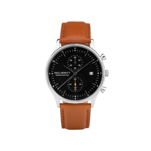 Paul Hewitt Chrono Quartz Leder brown
