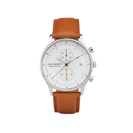 Paul Hewitt Chrono Quartz Leder brown