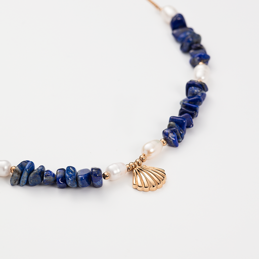 Paul Hewitt Scallop Stone Halskette Roségold Bis zu 50% Rabatt