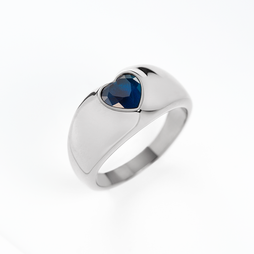 Paul Hewitt Bold Heart Ring Silber Clearance-Verkauf
