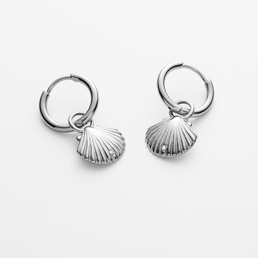 Paul Hewitt Scallop Ohrring Silber 50% Rabatt für begrenzte Zeit