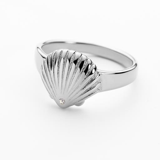 Paul Hewitt Scallop Ring Silber Outlet