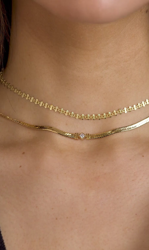 Paul Valentine Retro Sparkling Necklace Jubiläumsangebot