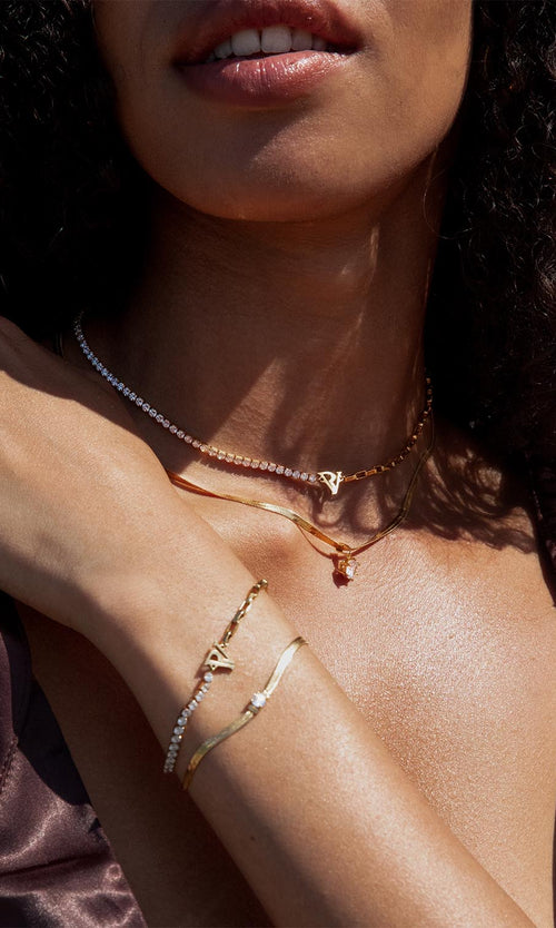 Paul Valentine Brilliant Sleek Necklace Online Outlet