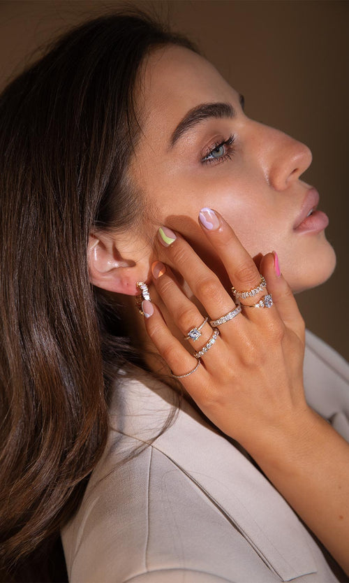 Paul Valentine Brilliant Oval Ring Letzte 2 Tage