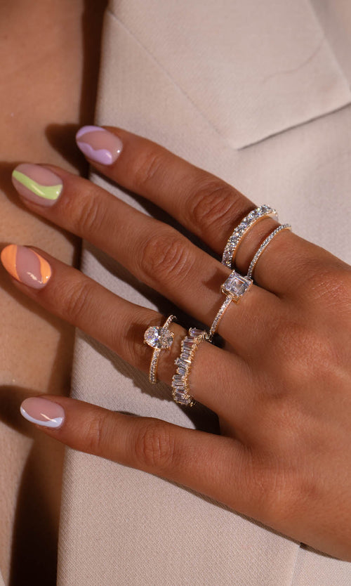 Paul Valentine Brilliant Oval Ring Letzte 2 Tage