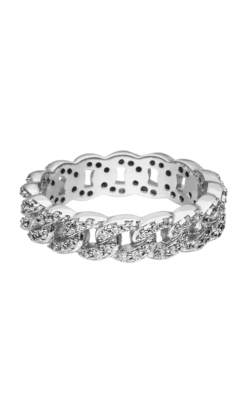 Paul Valentine Éclat Curb Chain Ring Bis zu 50% Rabatt