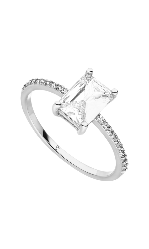 Paul Valentine Emerald Pavé Ring Bis zu 60% Rabatt