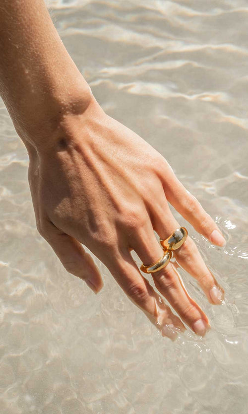 Paul Valentine Chunky Fluent Ring Nur noch ein Tag übrig