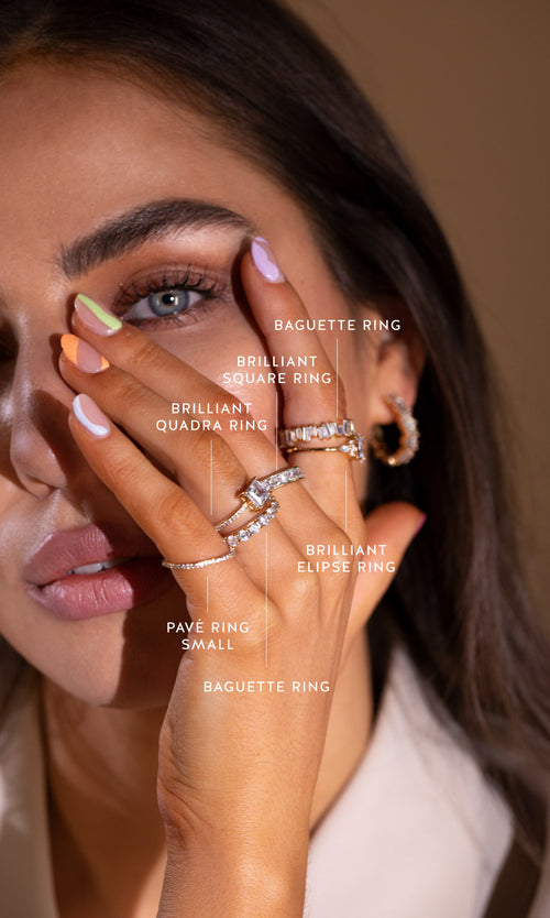 Paul Valentine Pavé Ring Small Zeitlich begrenztes Angebot