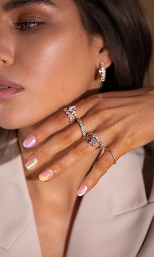 Paul Valentine Pavé Ring Small Zeitlich begrenztes Angebot