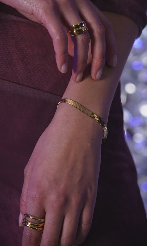 Paul Valentine Molten Sleek Bracelet Kauf eins, bekomm eins gratis