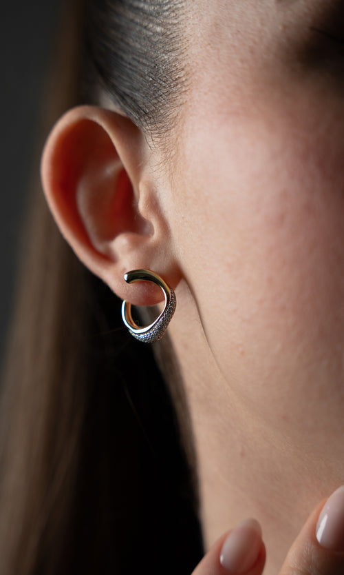 Paul Valentine Crystal Galaxy Ear Studs Bis zu 65% Rabatt