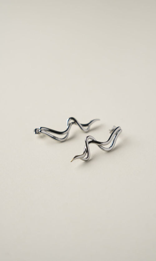 Paul Valentine Wave Rush Earrings Rabatte dieses Monats