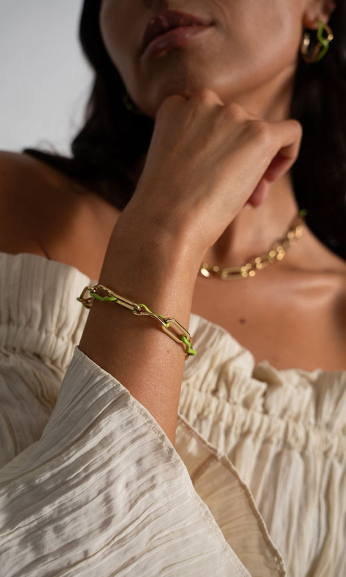 Paul Valentine Wave Rush Enamel Bracelet Auslauf