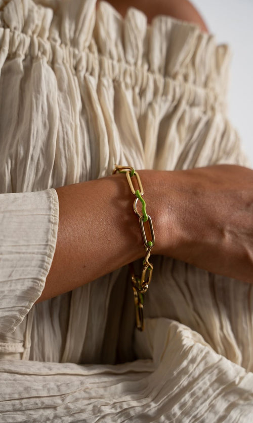 Paul Valentine Wave Rush Enamel Bracelet Auslauf