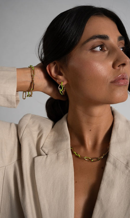 Paul Valentine Wave Rush Enamel Hoops Hotsell