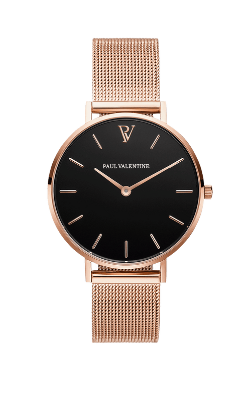 Paul Valentine Pearl Rose Gold Mesh Saisonschlussverkauf