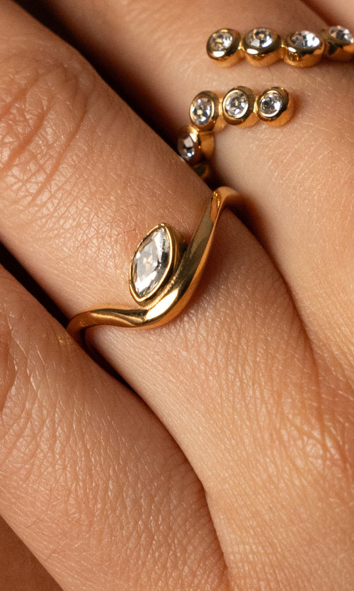 Paul Valentine Adorn Ring Marquise Osterangebot