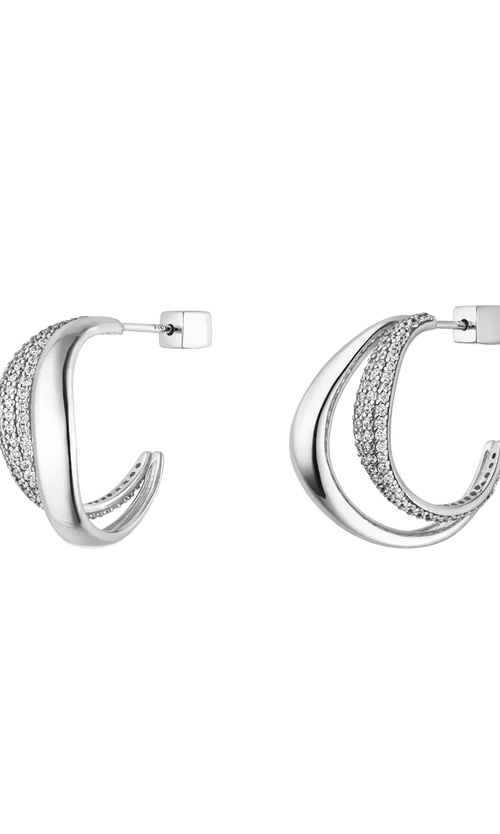 Paul Valentine Crystal Galaxy Hoops Tägliche Deals
