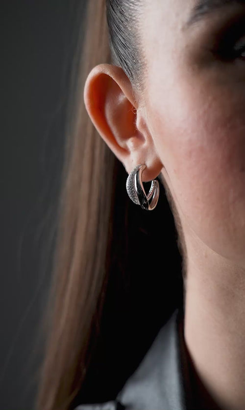 Paul Valentine Crystal Galaxy Hoops Tägliche Deals